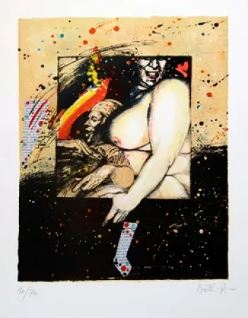 Lithograph Botti  - Sans titre