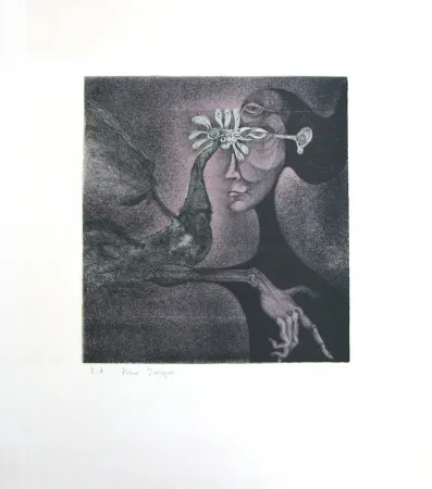 Lithograph Bouché - Untitled