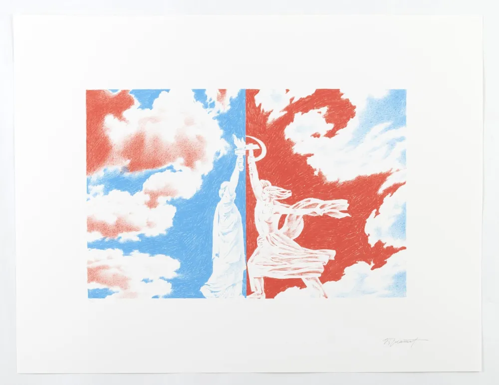 Screenprint Boulatov - Portfolio «Aufbruch aus Moskau»