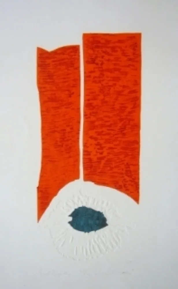 Etching Bourdin - Par la fênetre 