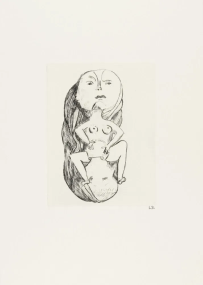 Etching Bourgeois - Autobiographical Series 9