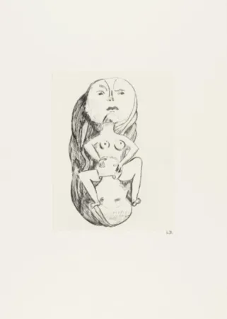 Etching Bourgeois - Autobiographical Series 9