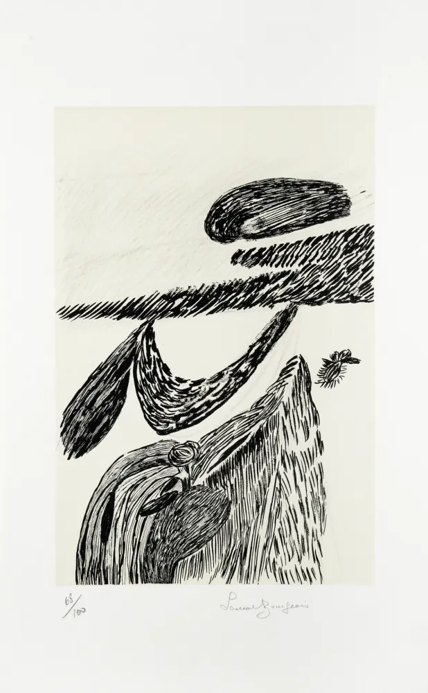 Lithograph Bourgeois - Lithographie II