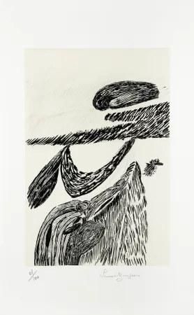 Lithograph Bourgeois - Lithographie II