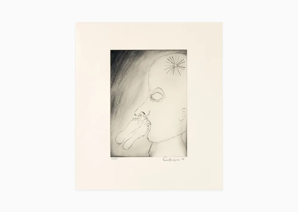 Etching Bourgeois - Smell of the feet (The)