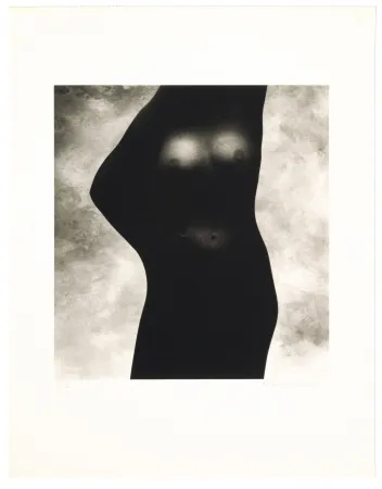 Lithograph Bouvier - Nus noirs 4