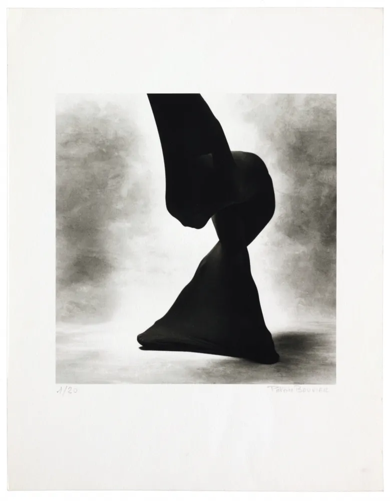 Lithograph Bouvier - Nus noirs 6