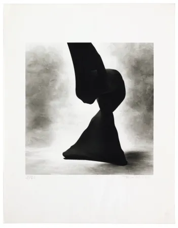 Lithograph Bouvier - Nus noirs 6