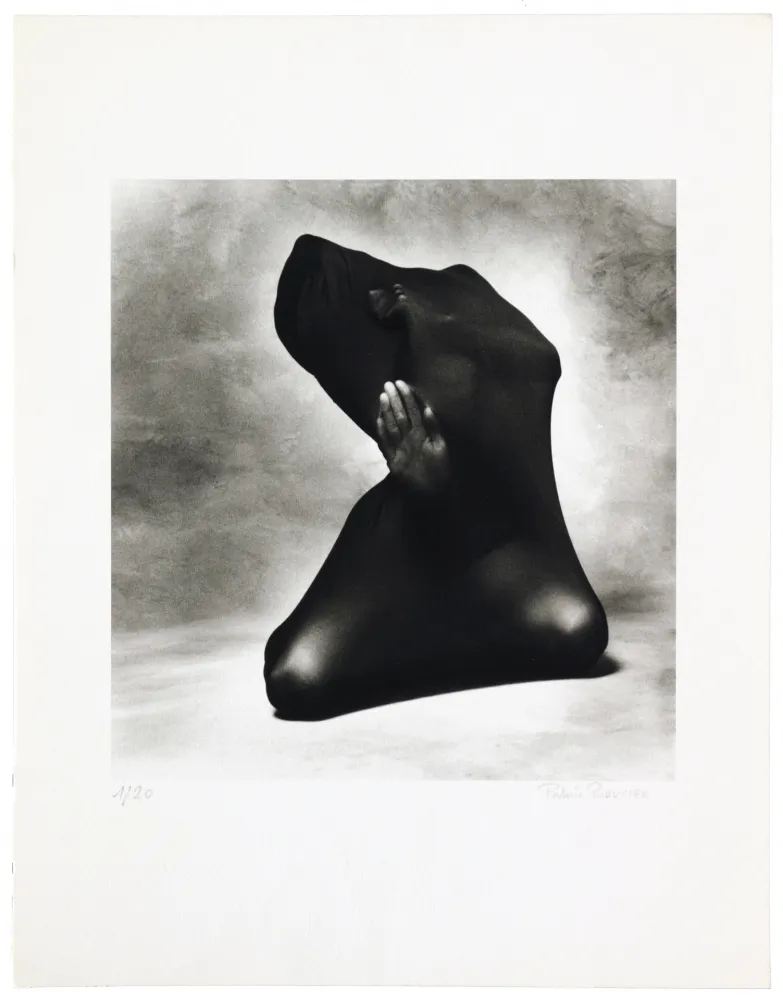 Lithograph Bouvier - Nus noirs 6