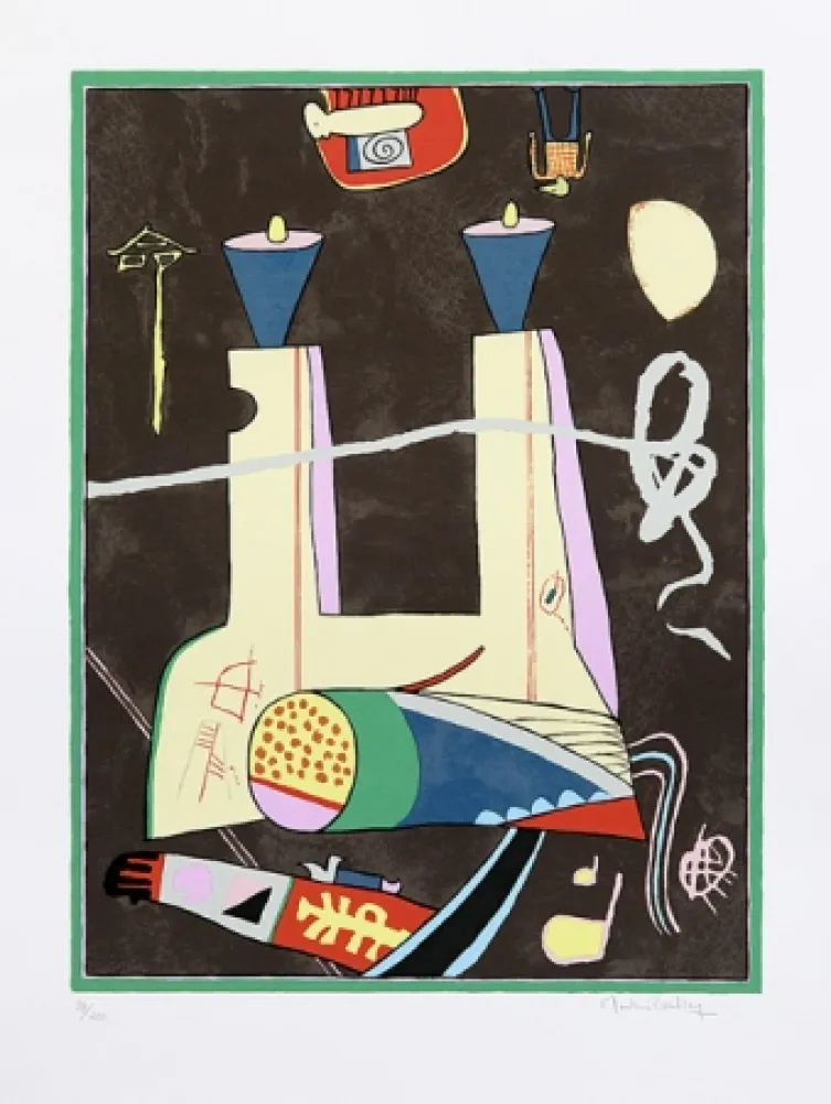 Screenprint Bradley - October