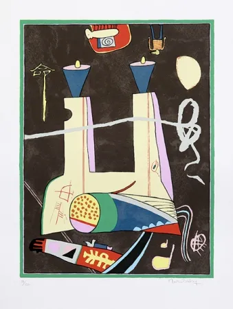 Screenprint Bradley - October