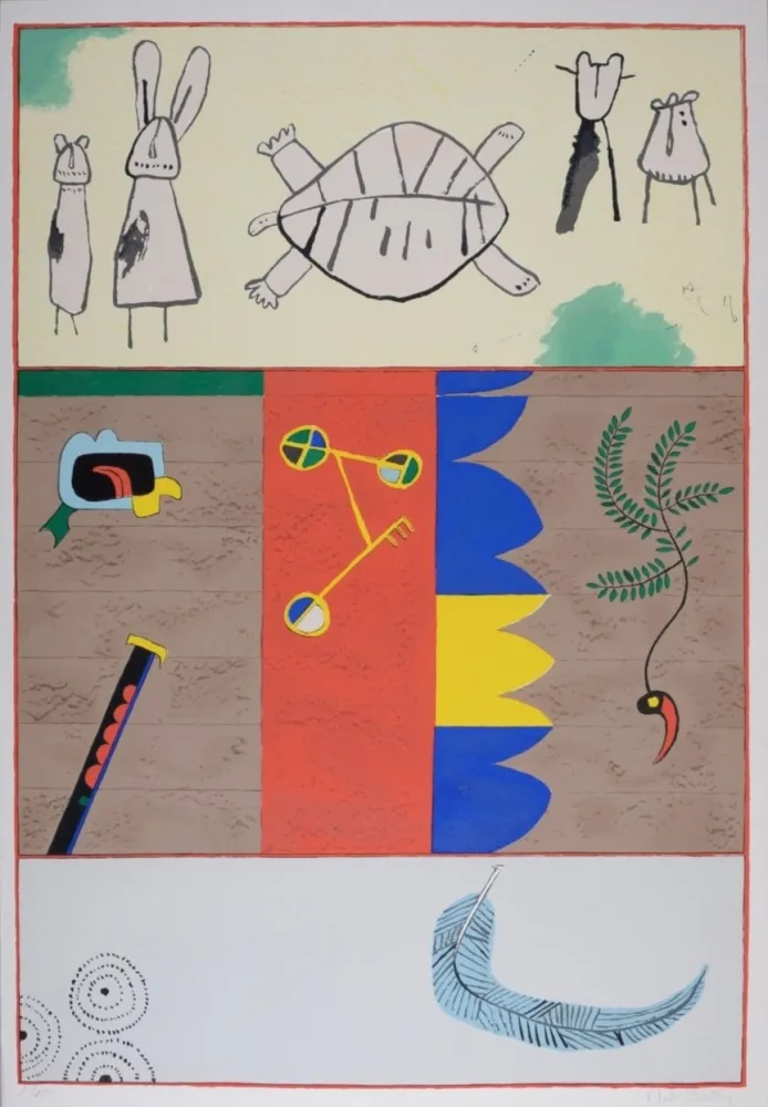 Screenprint Bradley - Tortoise