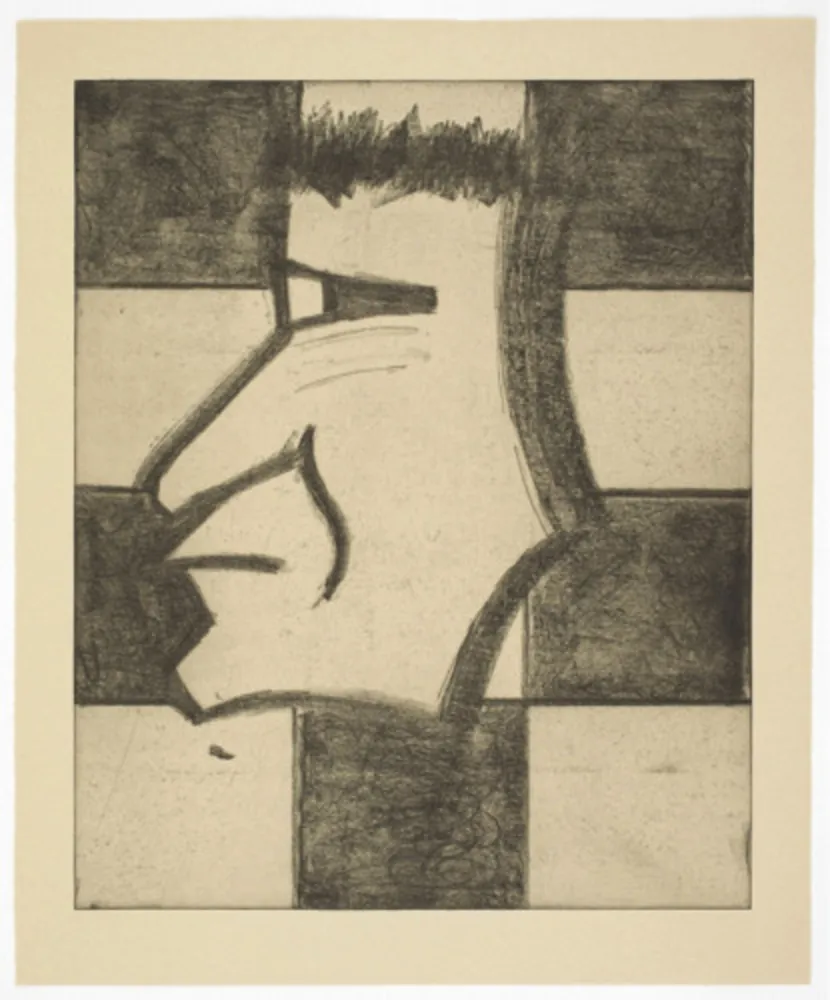Etching Bradley - Untitled