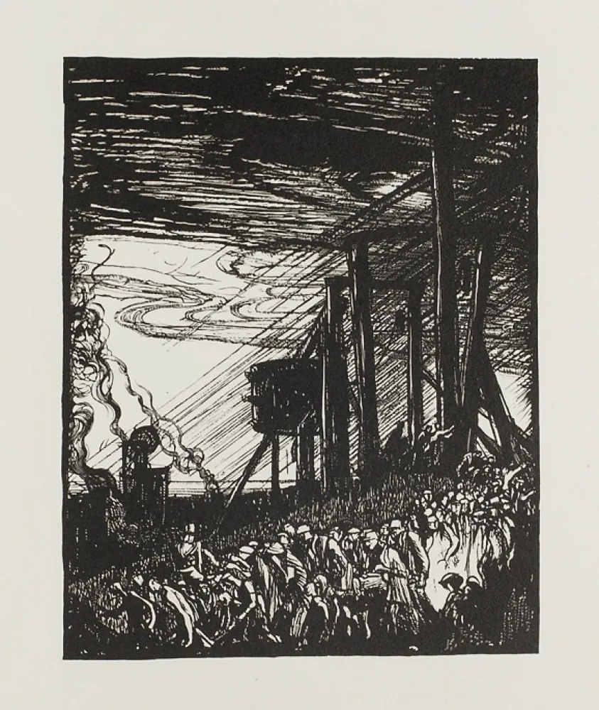Illustrated Book Brangwyn - Les Villes tentaculaires (Tentacular Cities)