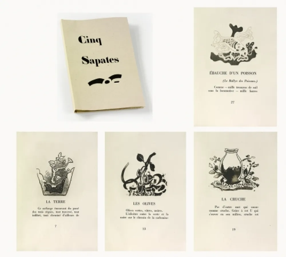 Illustrated Book Braque - 5 sapates