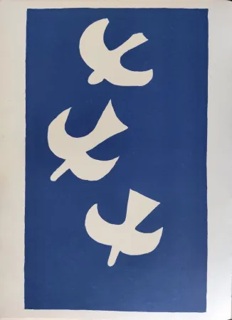 Lithograph Braque (After) - Carnets intimes de Braque II