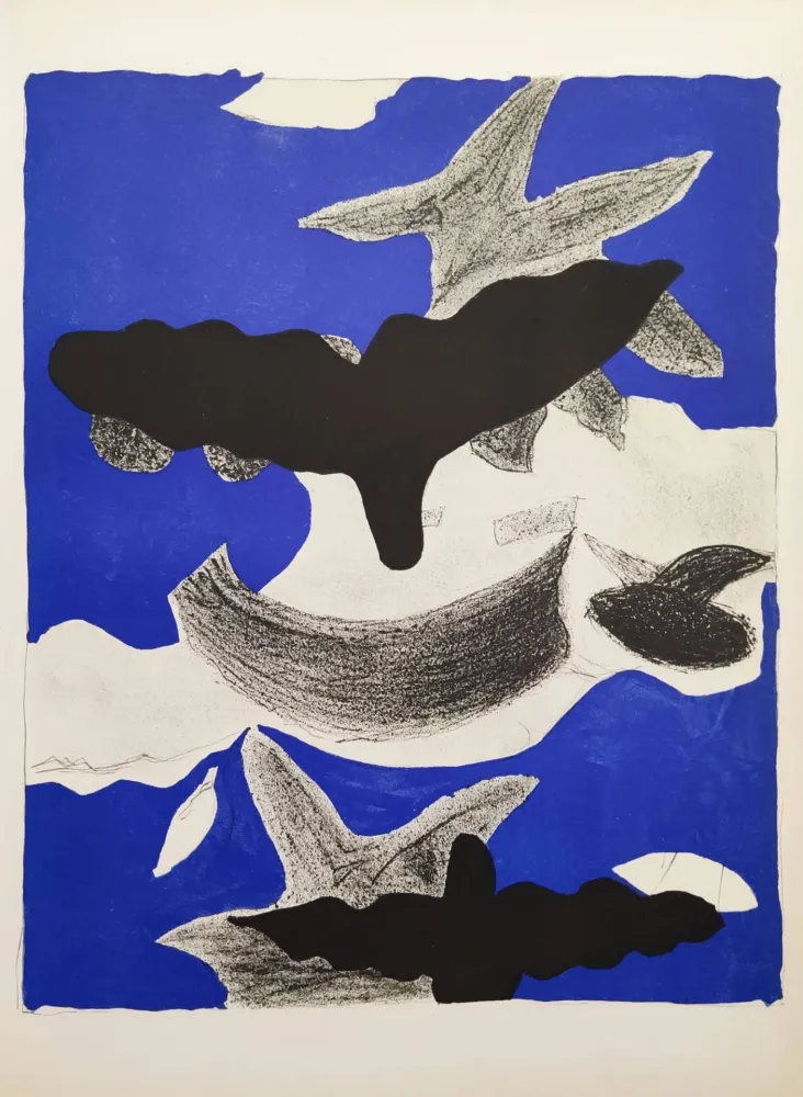 Lithograph Braque (After) - Carnets intimes de Braque V