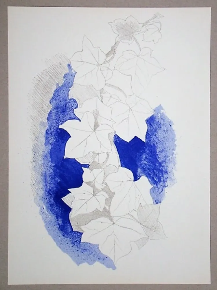 Lithograph Braque (After) - Lierre