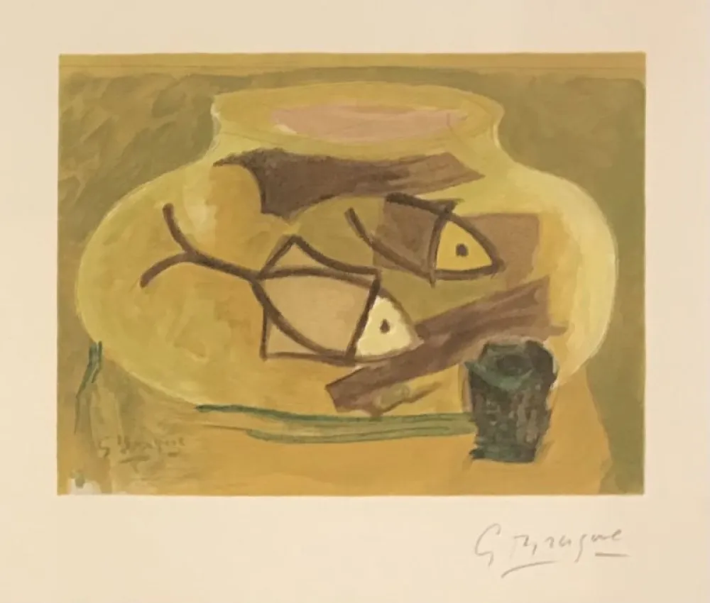 Lithograph Braque (After) - Une aventure méthodique 