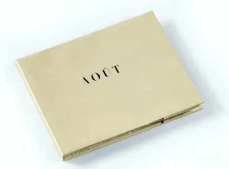 Illustrated Book Braque - Aout 