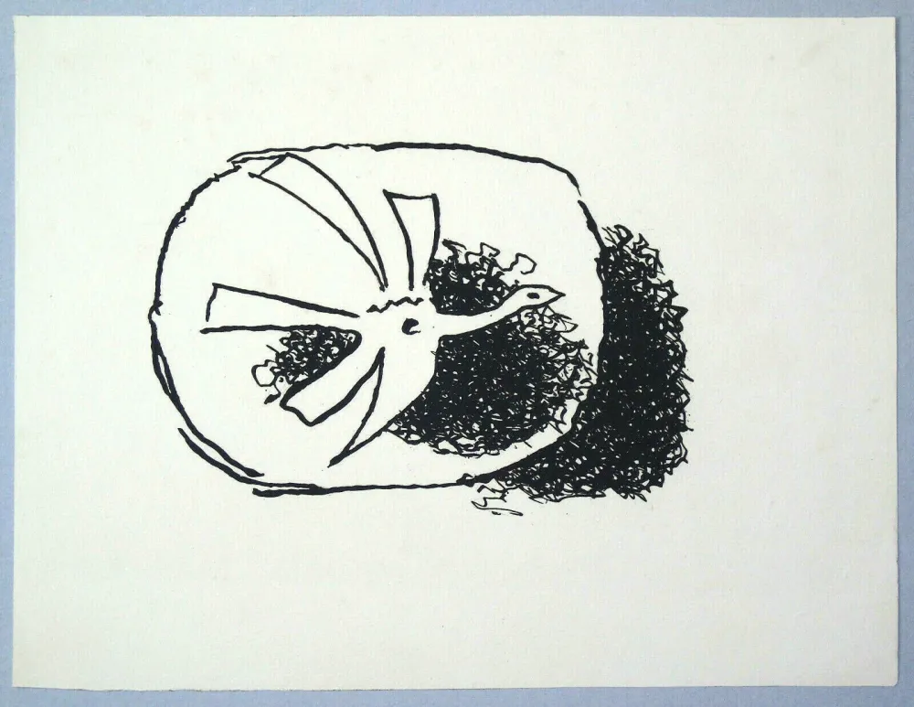 Etching And Aquatint Braque - Aout