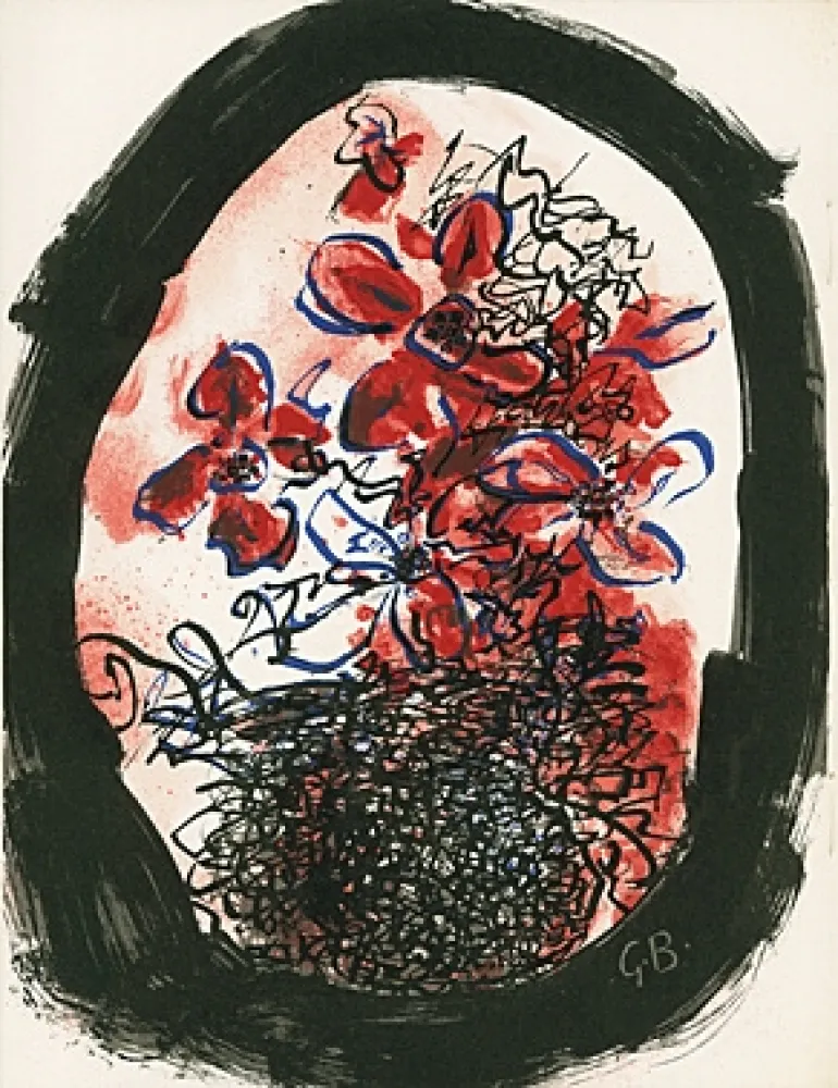 Illustrated Book Braque - Braque Lithographe