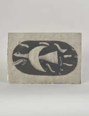 Etching Braque - Chants de Milarepa