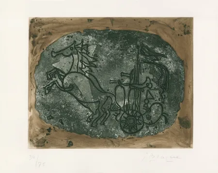 Etching And Aquatint Braque - 
