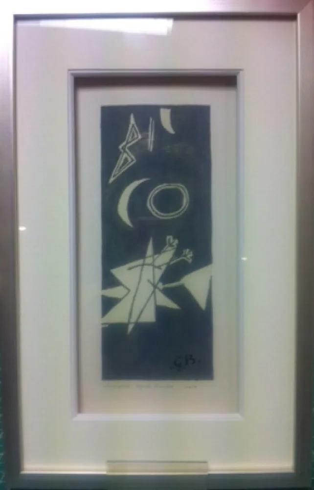 Lithograph Braque - Ciel gris