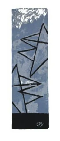 Lithograph Braque - Ciel gris II