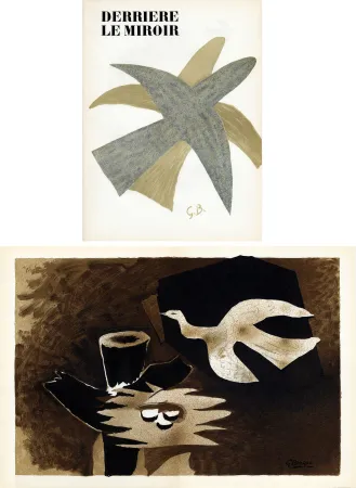 Illustrated Book Braque - DERRIÈRE LE MIROIR N° 85-86. BRAQUE. Avril-mai 1956.