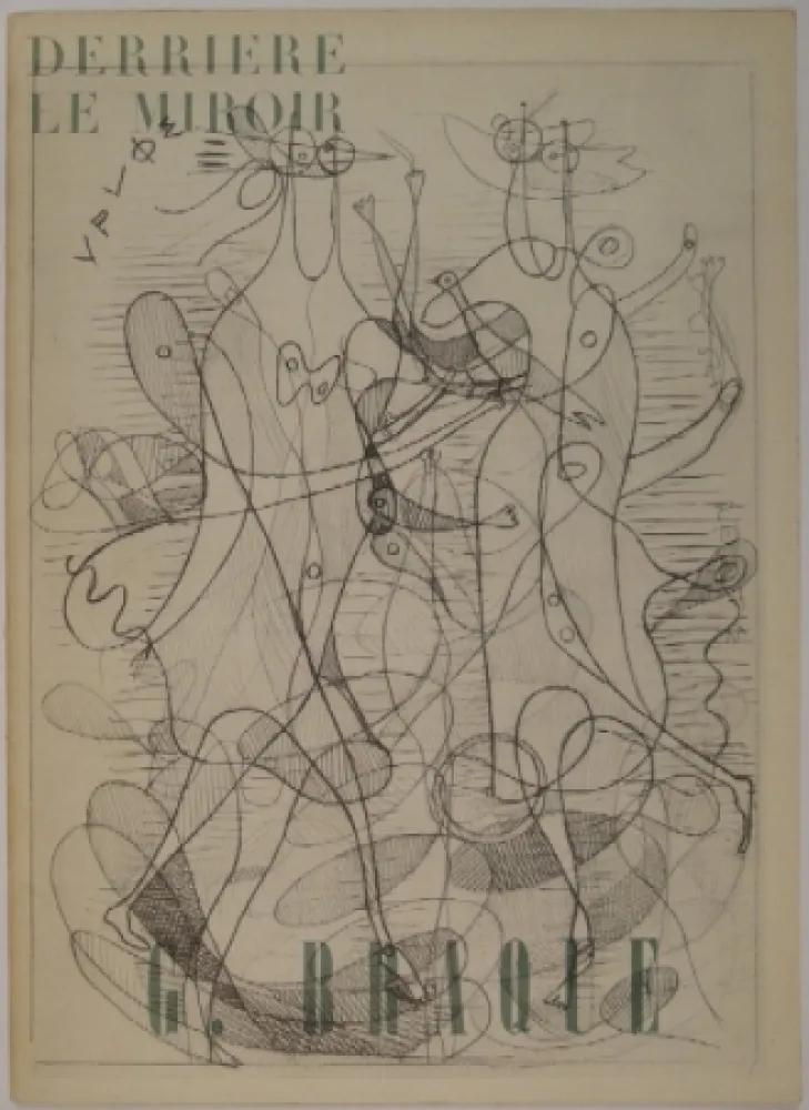 Illustrated Book Braque - DERRIÈRE LE MIROIR, Nos 71-72