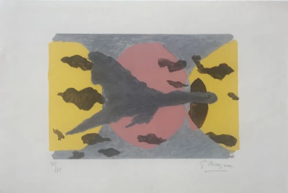 Lithograph Braque - Equinoxe 