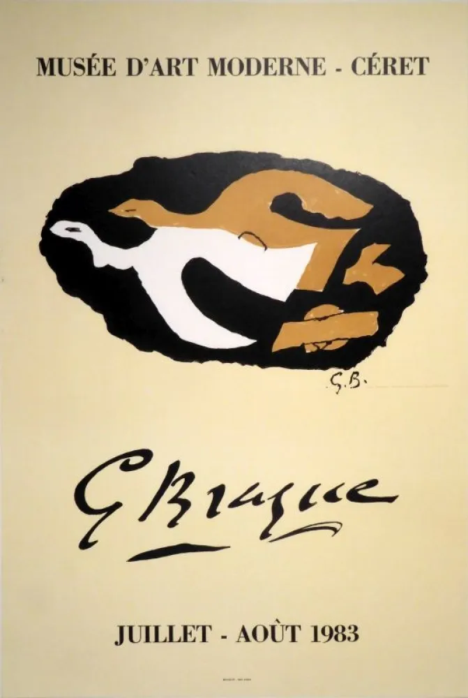 Lithograph Braque -  G Braque