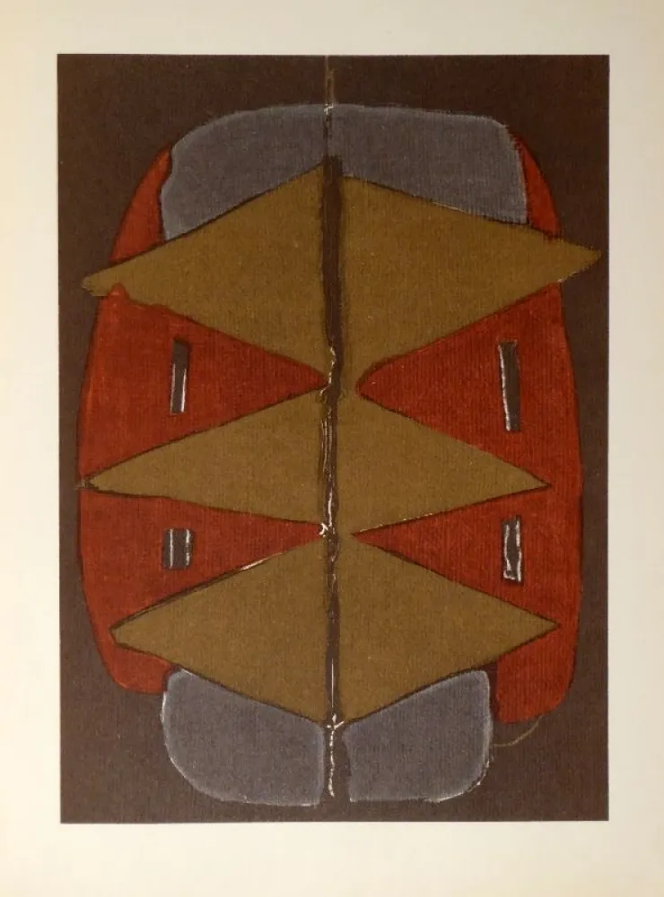 Lithograph Braque - La libertè des mers