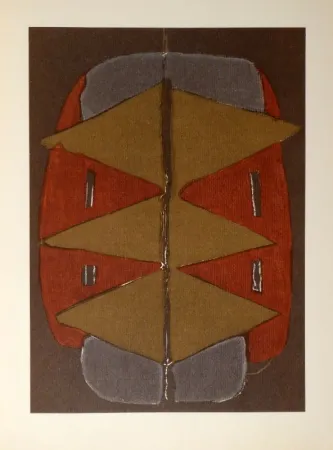 Lithograph Braque - La libertè des mers