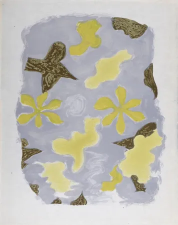 Lithograph Braque - La Sorgue, 1963