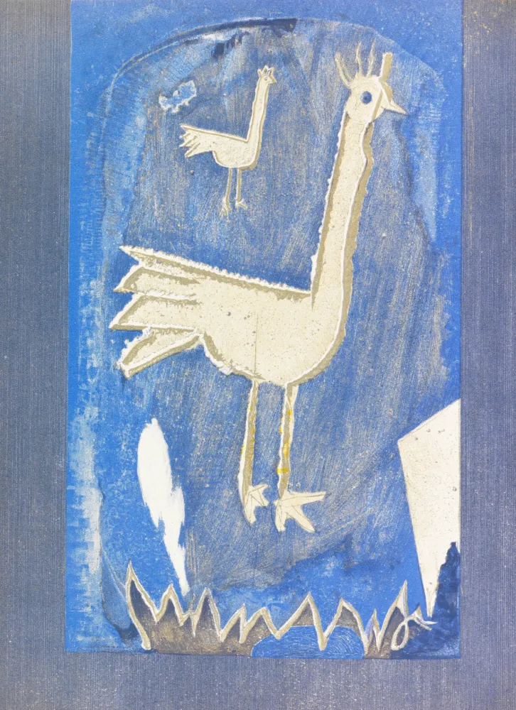 Lithograph Braque - Le Coq