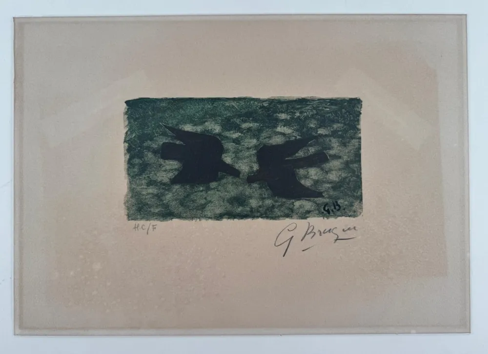 Lithograph Braque - Le Pays total 