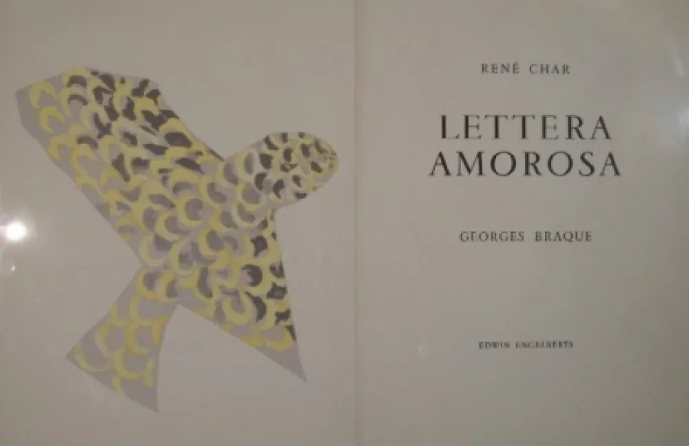 Lithograph Braque - Le Rapace / L’Iris