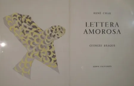 Lithograph Braque - Le Rapace / L’Iris