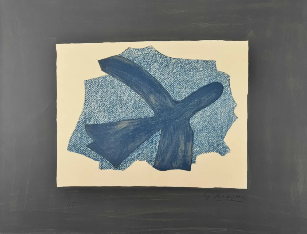 Lithograph Braque - L'envol 