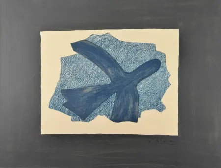 Lithograph Braque - L'envol 