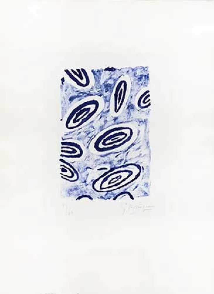 Lithograph Braque - Les cibles