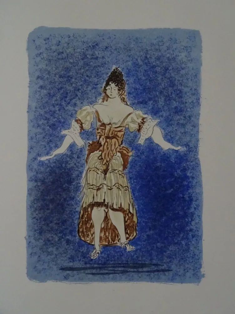 Lithograph Braque - Les Facheux