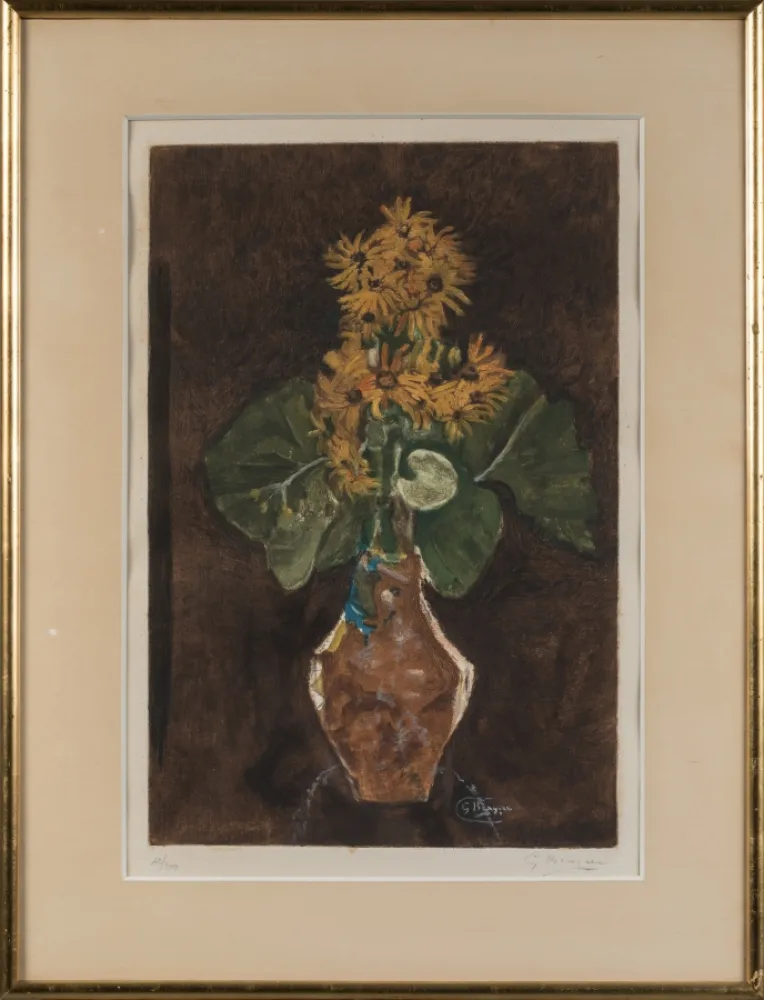 Aquatint Braque - Les marguerites (The Daisies),