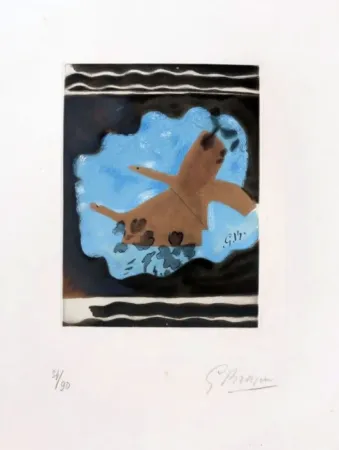 Etching Braque - Migration