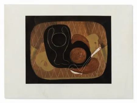 Pochoir Braque - NATURE MORTE, 1931-1933 