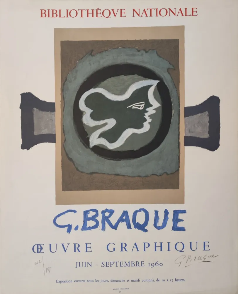 Lithograph Braque - 