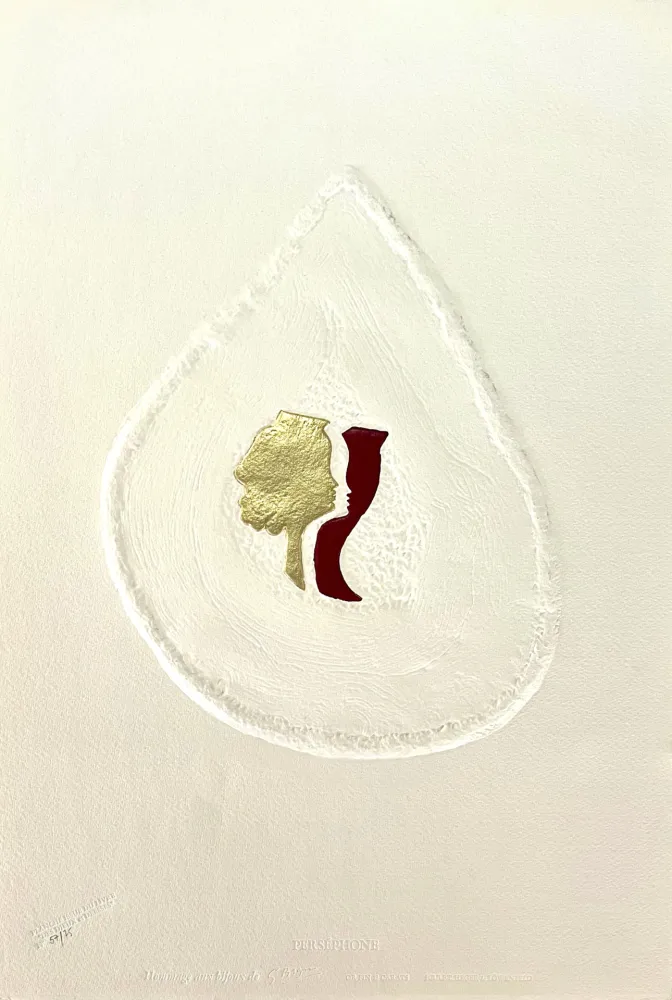 Etching Braque - Perséphone